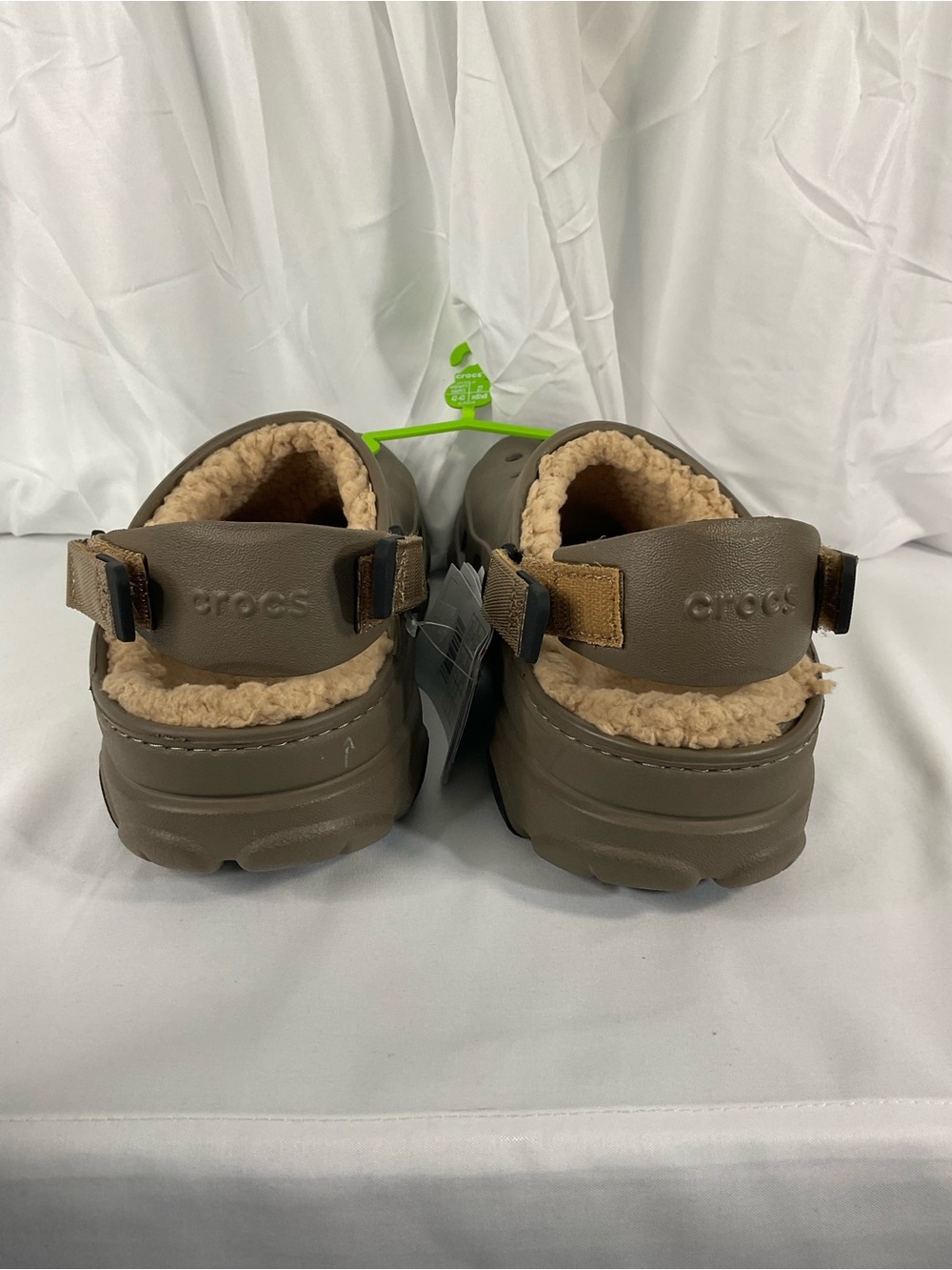 CROCS all terrain lined clog - M9/w11 Taupe with Beige Lining - Picture 7 of 10